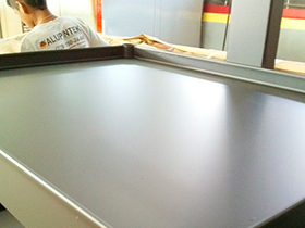 Alupintek, pintura electrostática